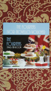 AFTERNOON TEA VOUCHERS