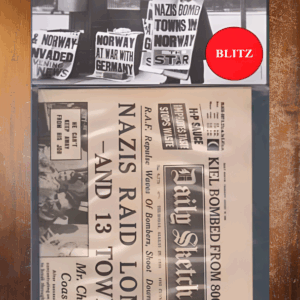 The London Blitz: 1940 Newspaper Replica